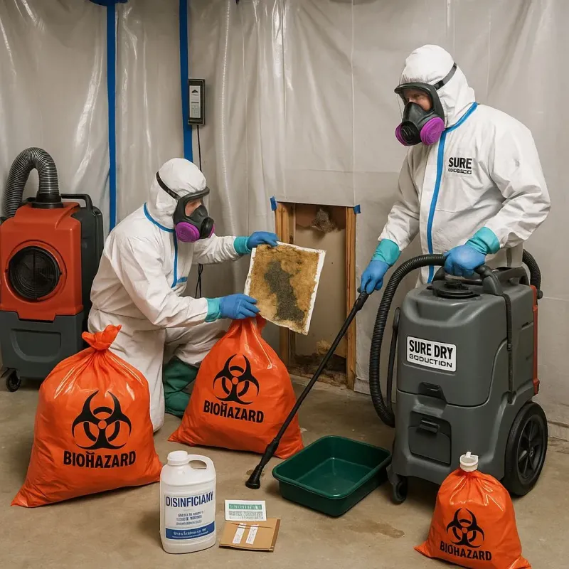 Contaminated Water Handling Protocols process in Hubbardston, MA