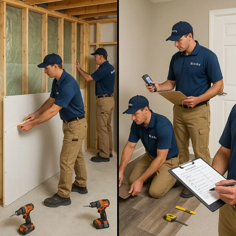 Repairs and Reconstruction process in Hubbardston, MA