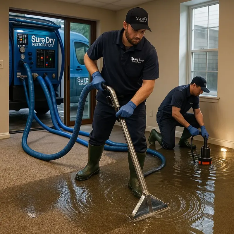 Water Extraction and Removal process in Hubbardston, MA